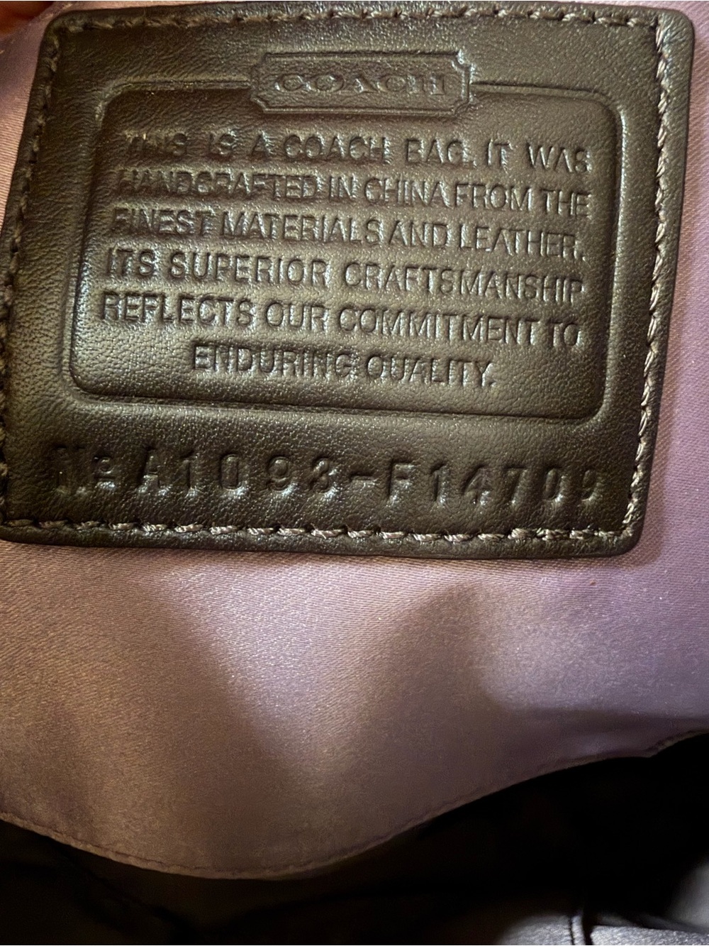 Coach Signature C Zoe Bag - Picture 15 of 16